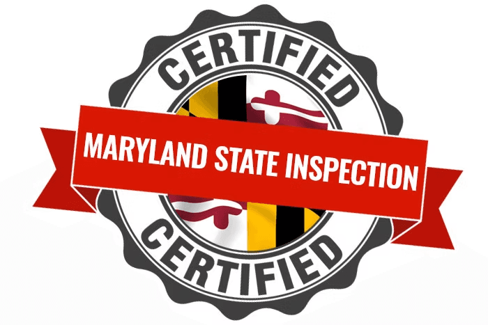 Certified Maryland State Inspection seal